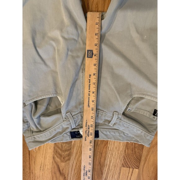 Vtg 90's Guess Jeans Men 32  Khaki Tan Button Fly Relaxed Baggy USA Y2k - Picture 6 of 11